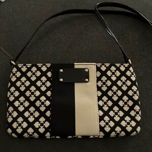 Kate Spade Stylish Black and White Bag
